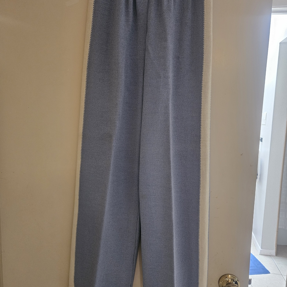 Blue and White WOMENSs Pants ST John